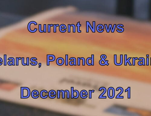 Current News from the Belarus, Poland and Ukraine (December 2021)