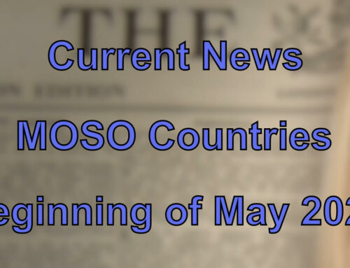 Current news from certain MOSO countries (beginning of May 2022)